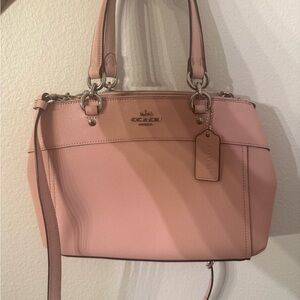 Coach Brooke Carryall Pink Leather Bag